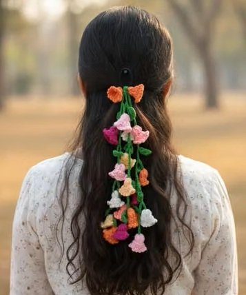 Crochet Hair Accessories