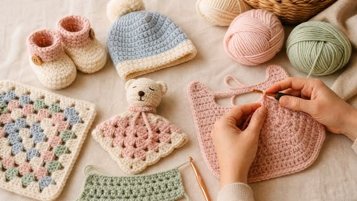 Handmade crochet products